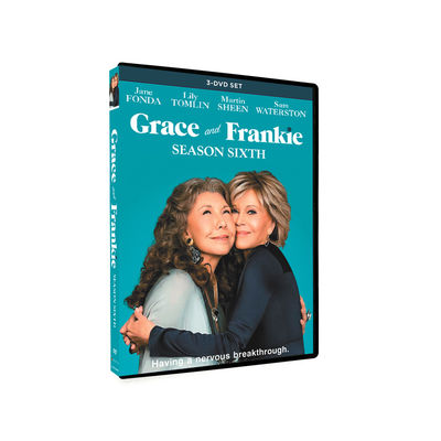중국 맞춘 DVD 박스는 미국 영화에게  완결 시리즈 그레이스와 프란키 시즌 6을 할당합니다 협력 업체